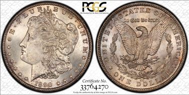 1890-CC $1 MS64