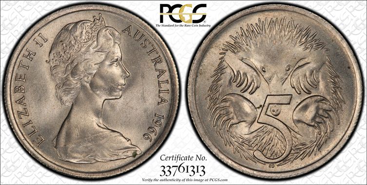 Cert 33761313 - Coin Image