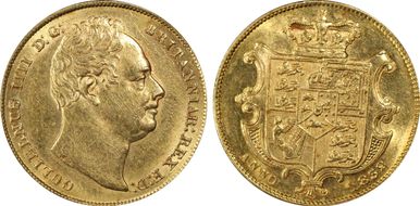 1832 Sov S-3829 1st Bust AU58