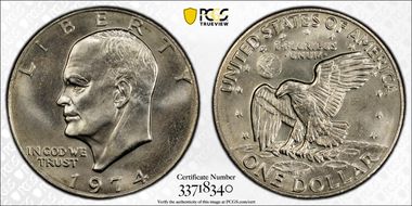1974 $1 MS65