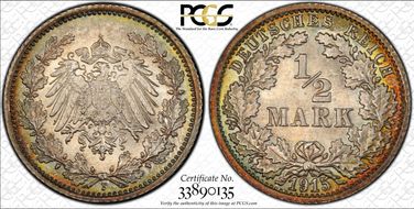 1915-F 1/2 Mk J-16 MS66