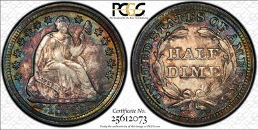 1853 H10C Arrows MS64