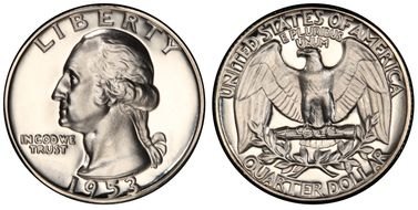 1953 25C DDO FS-101 PR68DCAM