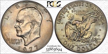 1977 $1 MS65