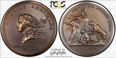 1976 Medal Libertas Am. Silver  Copy of Original Design MS64