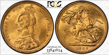 1888-S Sov S-3868B DISH S10 2nd Obv Angled J MS63+