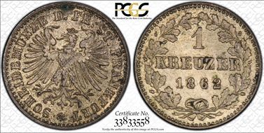 1862 Kreuzer KM-367 MS63