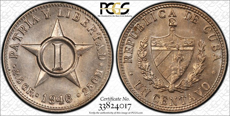 Cert 33824017 - Coin Image