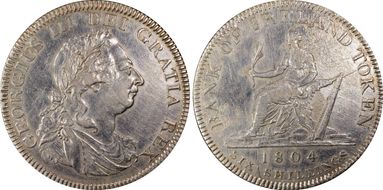 1804 6 Shil S-6615 Bank Token N1