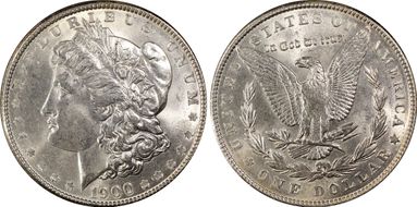 1900 $1 MS63