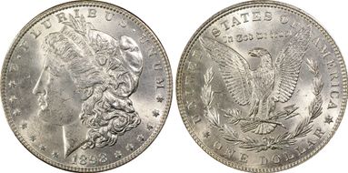 1898 $1 MS64