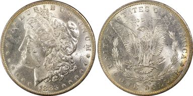 1883-O $1 MS63