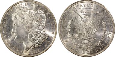 1882-S $1 MS64