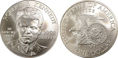 1998-S $1 RFK MS69