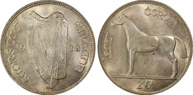 1928 1/2 Cr MS64