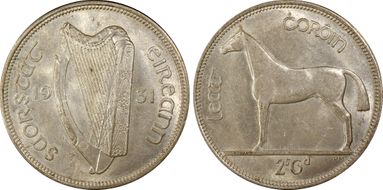 1931 1/2 Cr MS62