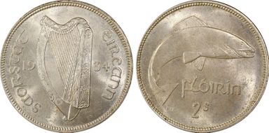 1934 Florin MS64