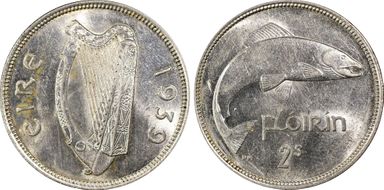 1939 Florin AU58