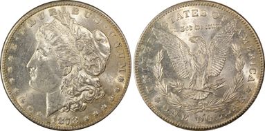 1878-S $1 MS62