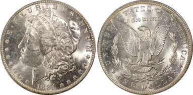 1884-O $1 MS63