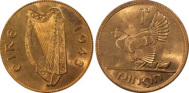 1948 1D MS64RD