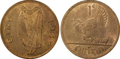 1942 1D MS64RB