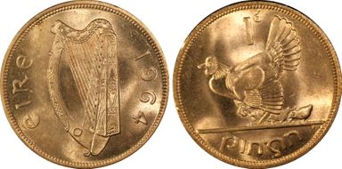 1964 1D MS65RD