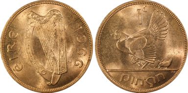 1966 1D MS65RD
