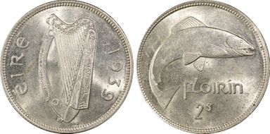 1939 Florin AU58
