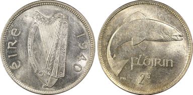 1940 Florin AU58