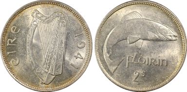 1941 Florin AU58