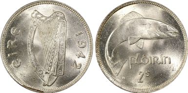 1942 Florin MS64