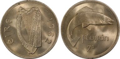1962 Florin MS66