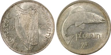 1930 Florin AU58