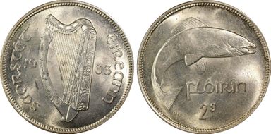 1933 Florin MS63
