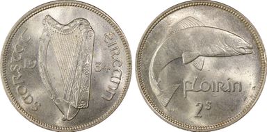 1934 Florin MS64