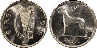 1939 6D MS64