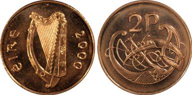 2000 2p MS67RD