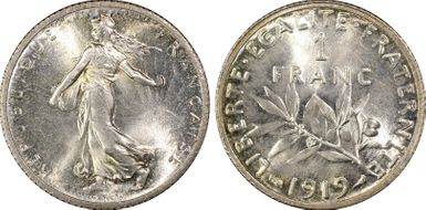 1919 1 Fr Gad-467 F-217 MS66+