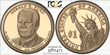 2016-S $1 Gerald Ford PR69DCAM