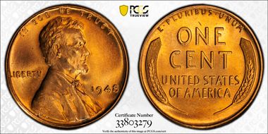 1948 1C MS67RD