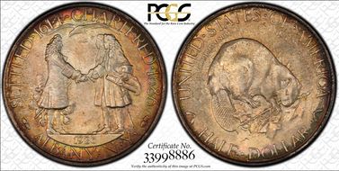 1936 50C Albany MS66+