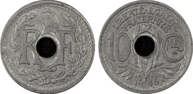 1946-B 10C Gad-292 F-143 MS65