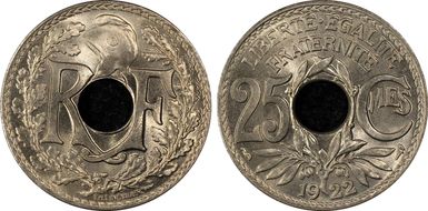 1922 25C Gad-380 F-171 MS67