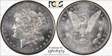 1901-O $1 MS64PL