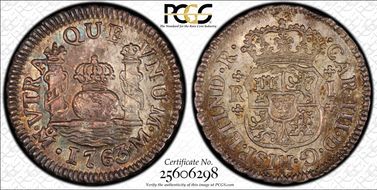 1763-Mo M Real Calico-413 MS65