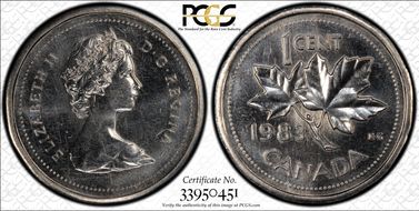 1983 1C Far Beads AU58BN