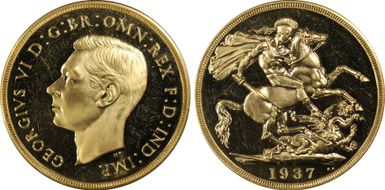 1937 £2 S-4075 PR64CAM