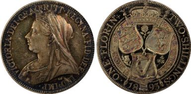 1893 Florin S-3939 PR64