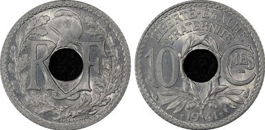 .1941. 10C Gad-288 Souligné MS67